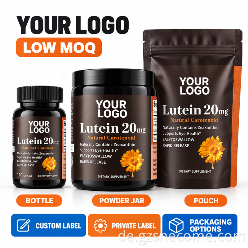 Lutein Softgels11